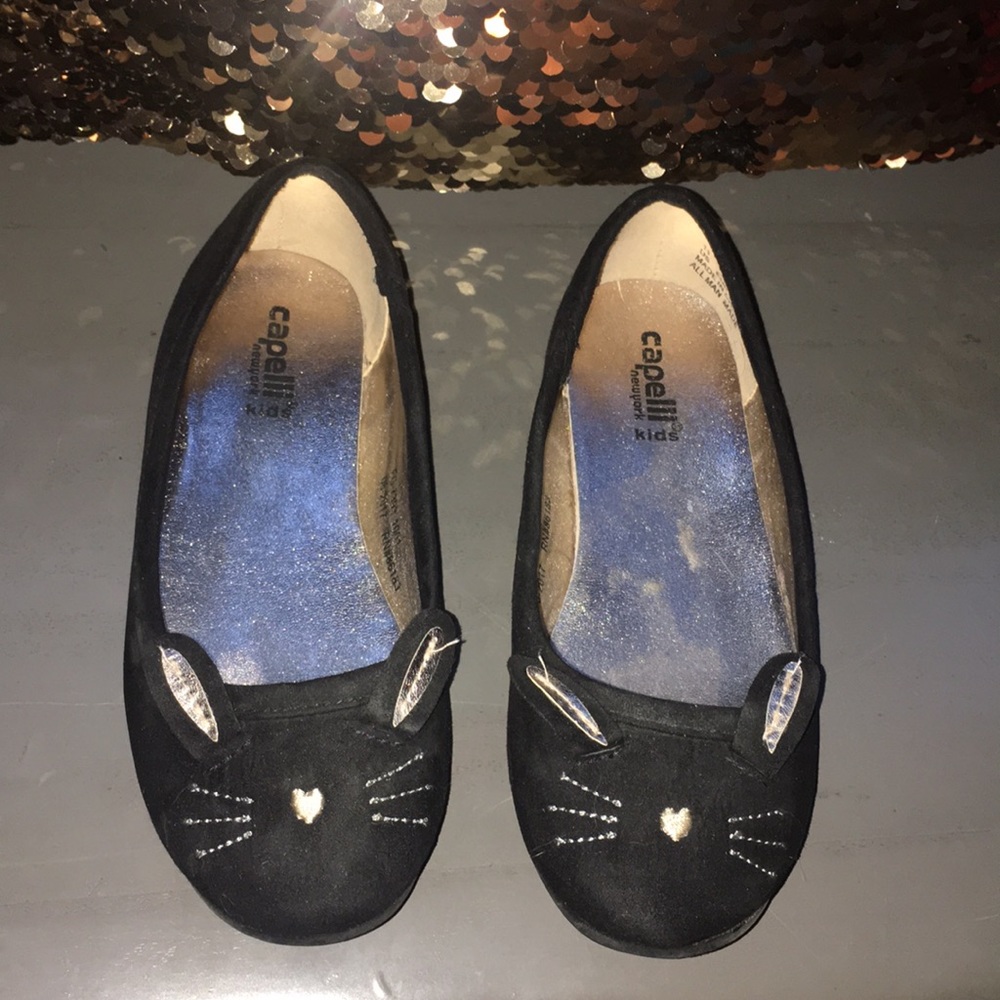 Black bunny flats